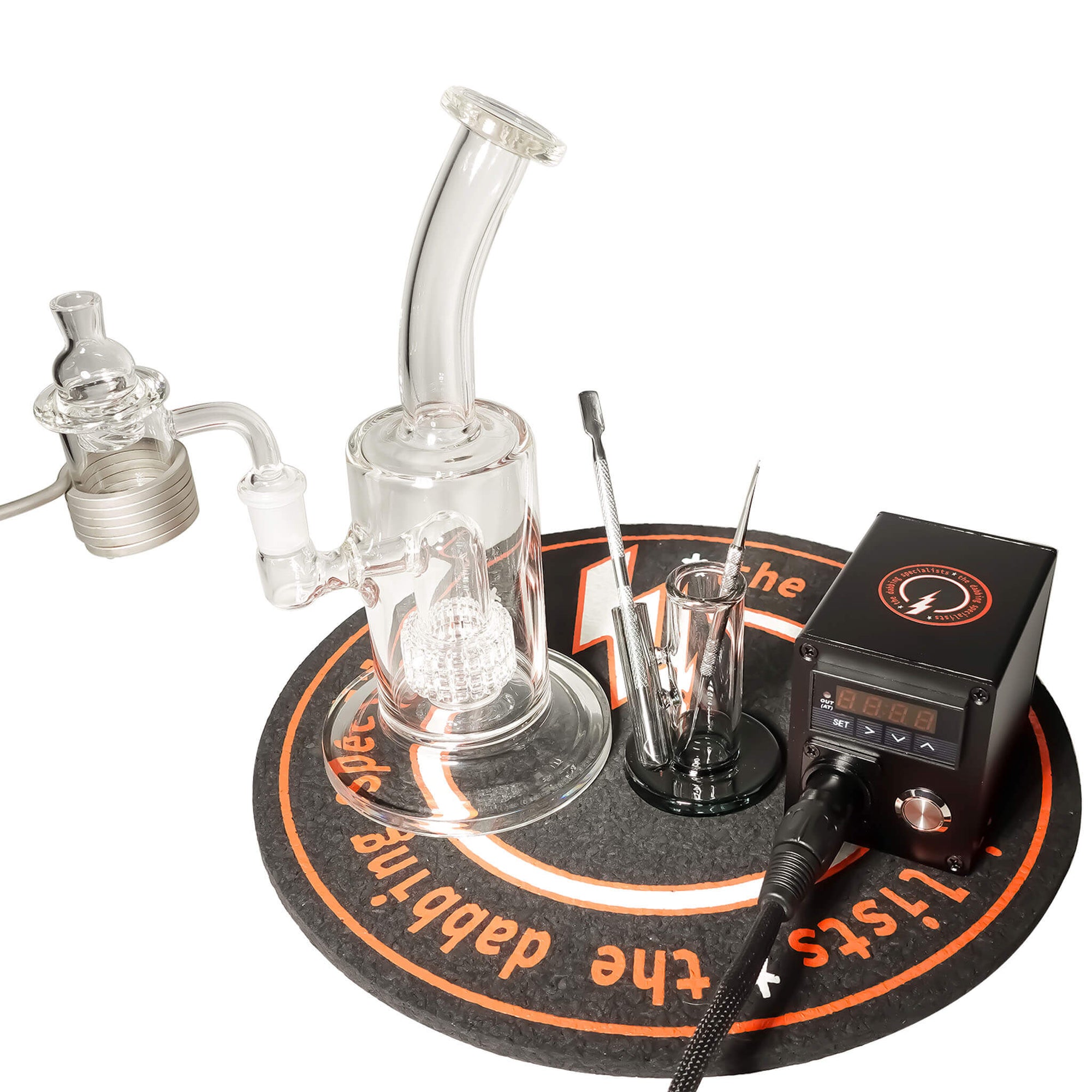 Commander 30mm E-Banger Deluxe Enail Kit | Black Kit View | the dabbing specialists