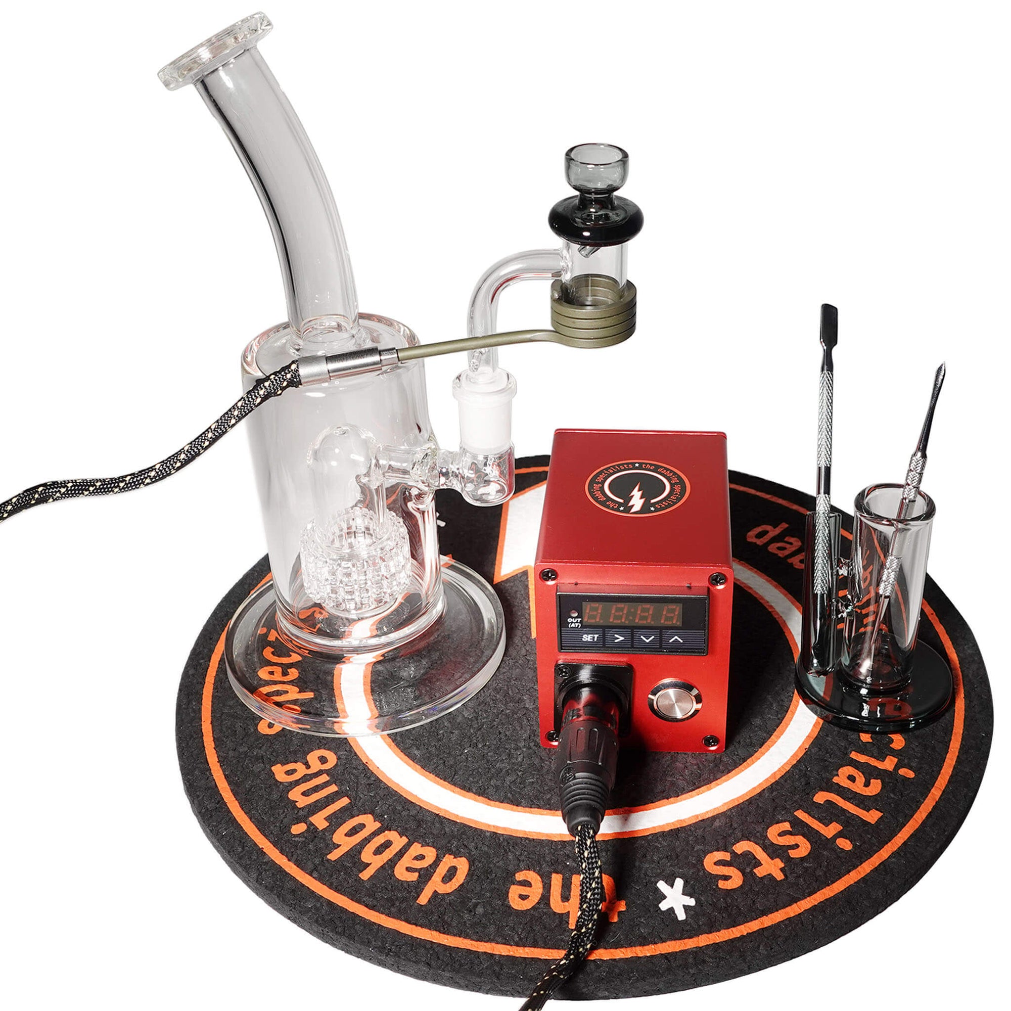Commander 20mm E-Banger Deluxe Enail Kit | Red Grain Enail Kit View | the dabbing specialists