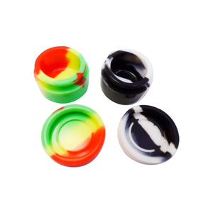 Colorful Silicone Dab Container | Open Lids View | the dabbing specialists