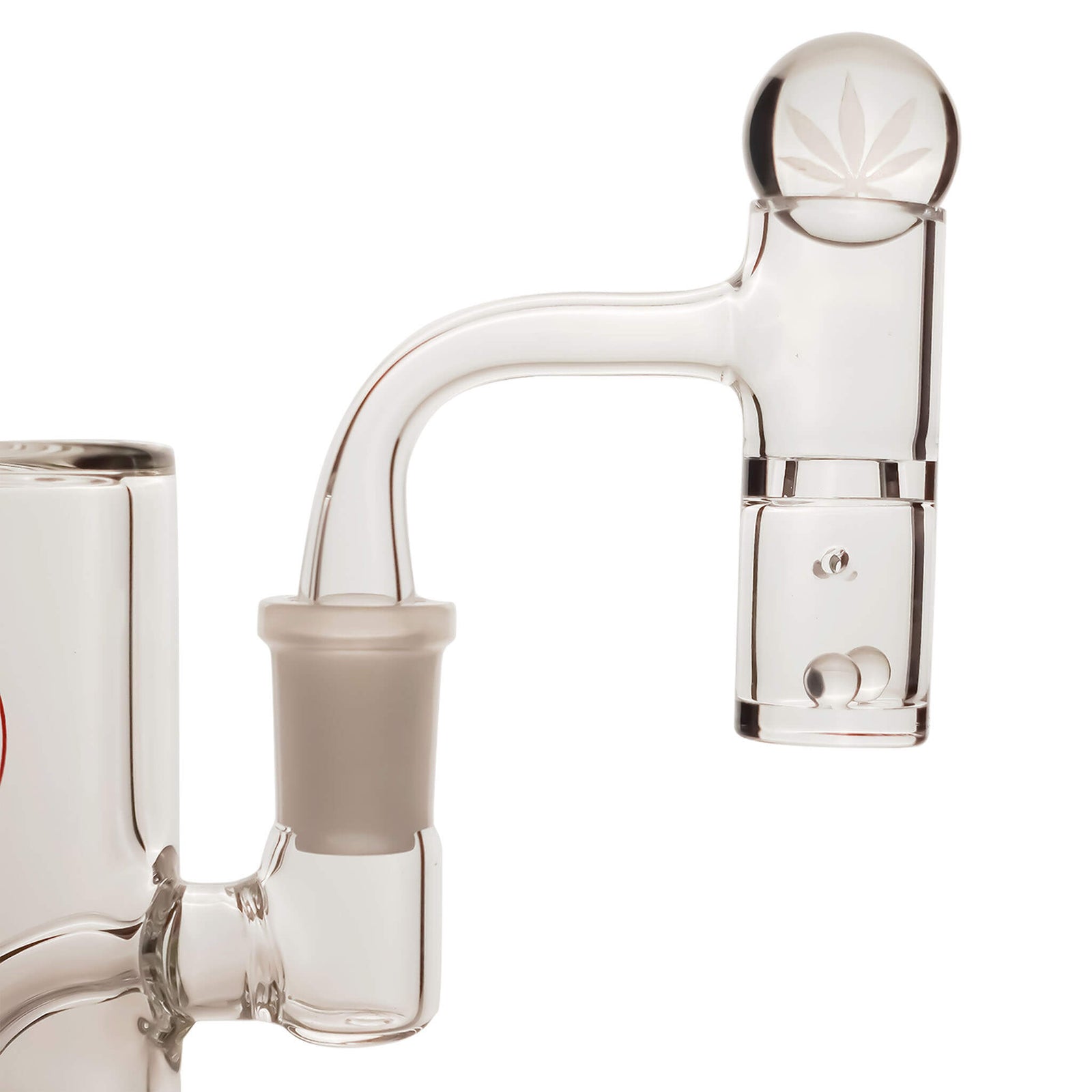 Reborn Mini Dual Bubbler Full Weld Auto Hybrid Kit | In Use Profile View | the dabbing specialists
