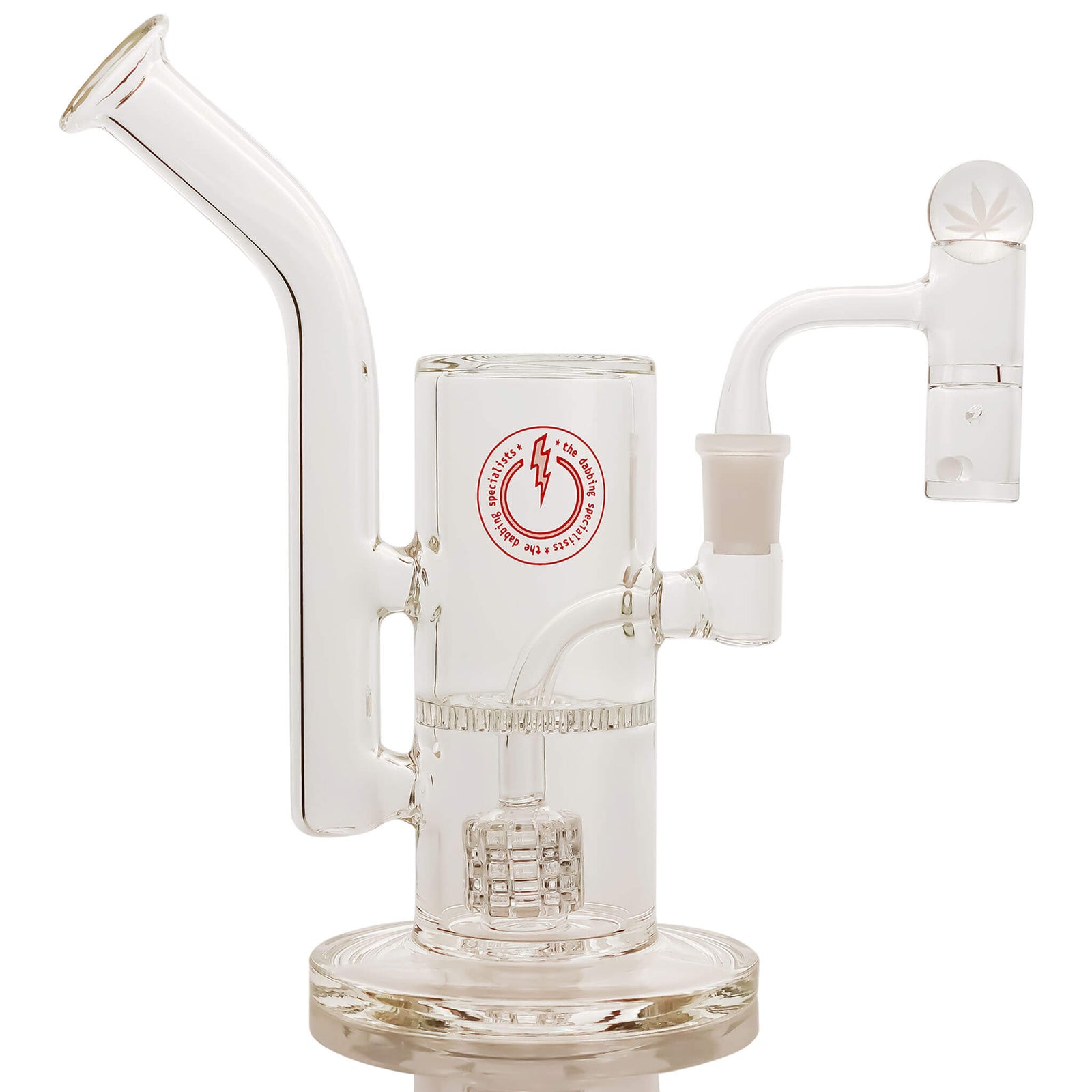 Reborn Mini Dual Bubbler Full Weld Auto Hybrid Kit | In Use Profile View | the dabbing specialists