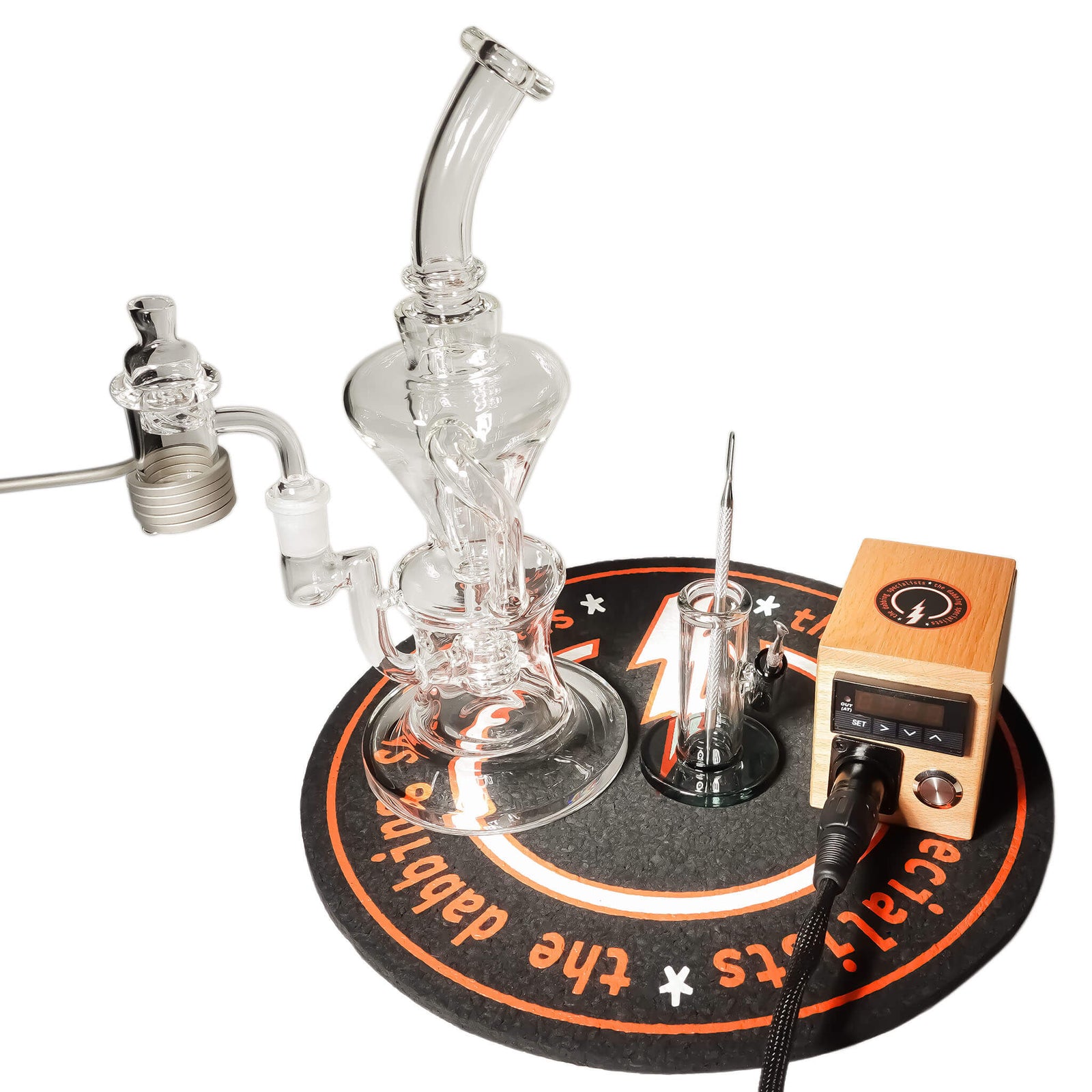 Futurus 25mm E-Banger Deluxe Enail Kit | Red Kit View | the dabbing specialists