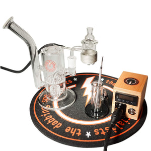 Reborn 30mm E-Banger Deluxe Enail Kit | Wood Grain Kit View | the dabbing specialists