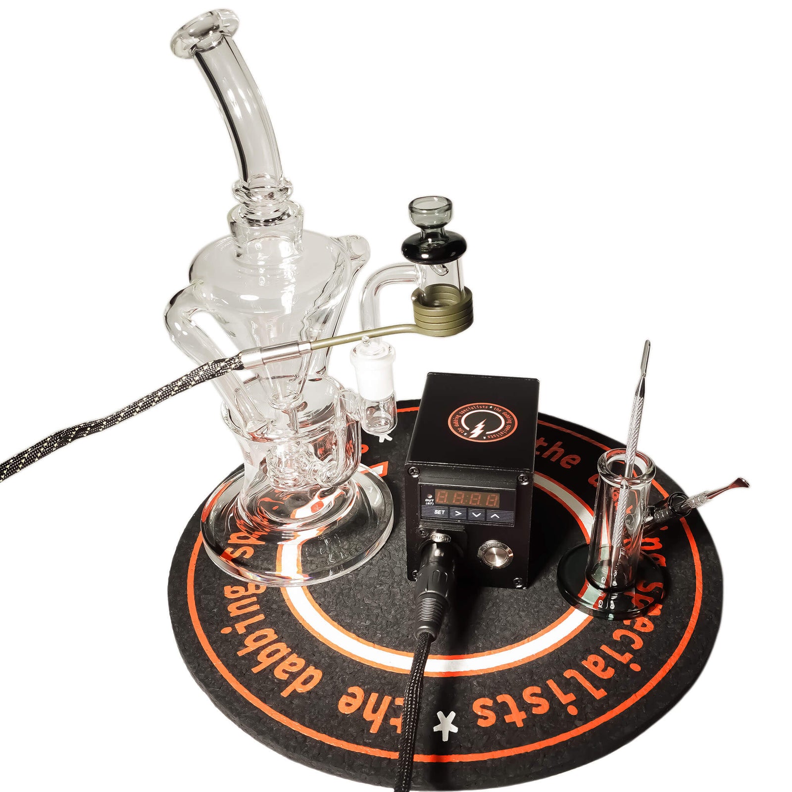 Futurus 20mm E-Banger Deluxe Enail Kit | Black Kit View | the dabbing specialists