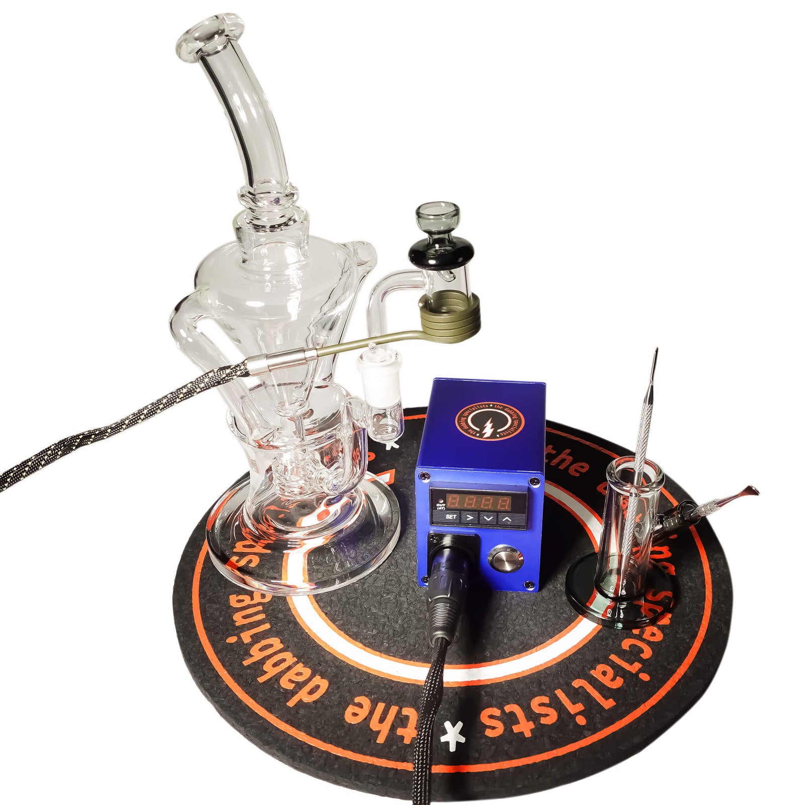 Futurus 20mm E-Banger Deluxe Enail Kit | Blue Kit View | the dabbing specialists