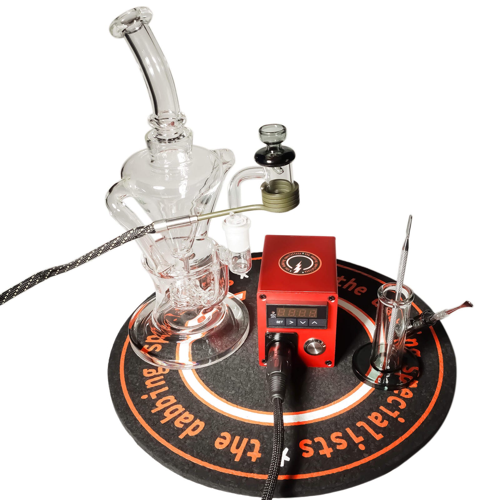Futurus 20mm E-Banger Deluxe Enail Kit | Blue Kit View | the dabbing specialists