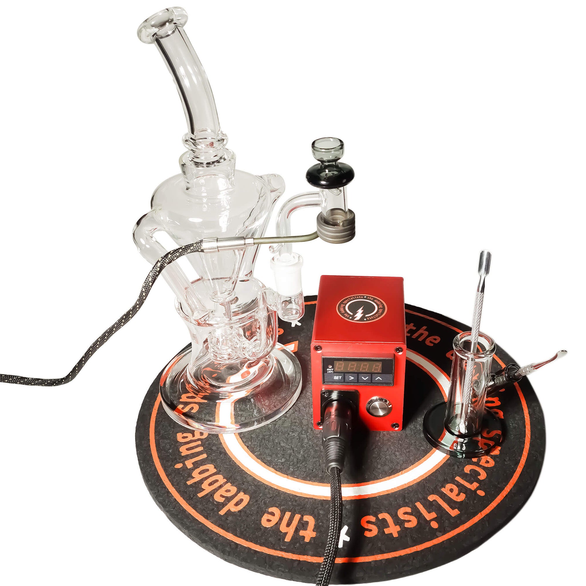 Futurus 16mm E-Banger Deluxe Enail Kit | Red Kit View | the dabbing specialists