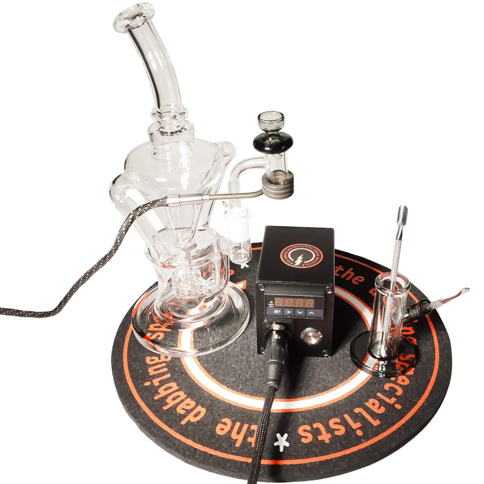 Futurus 16mm E-Banger Deluxe Enail Kit | Black Kit View | the dabbing specialists