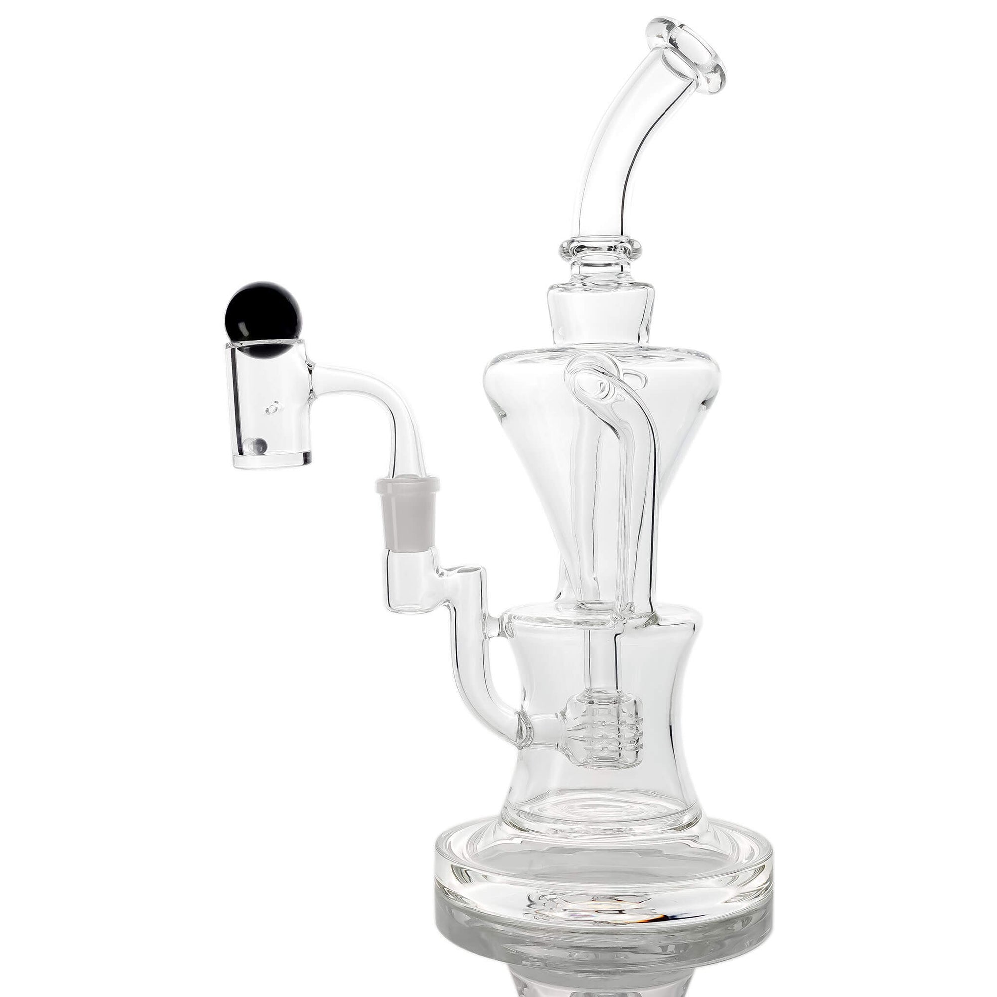 Futurus Recycler 25mm Auto-Spinner Dab Kit | Quartz Terp Pearls View | the dabbing specialists
