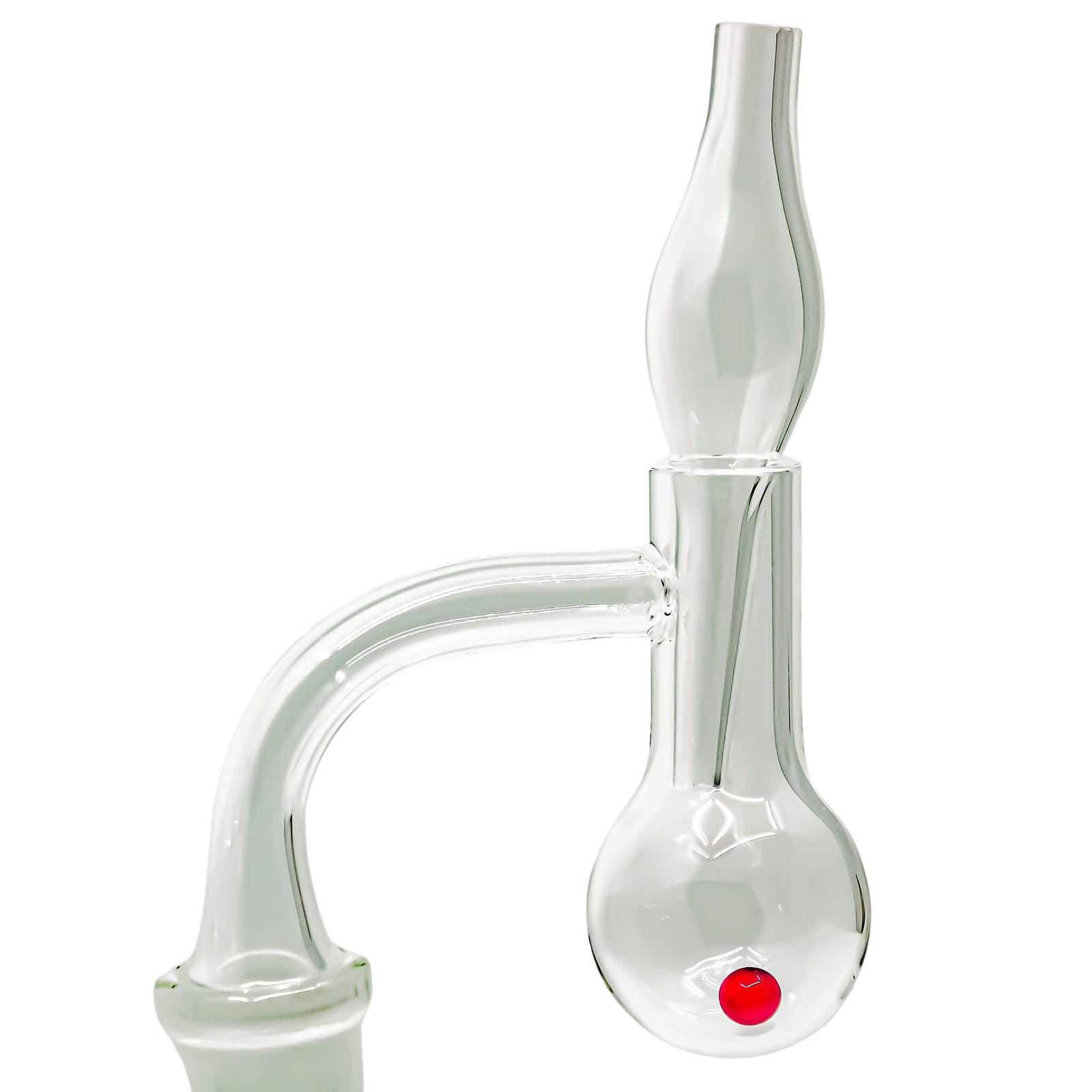 14mm Cold Start Banger Combo Pack | Cold Start Kit Profile View - Pearl | the dabbing specialists