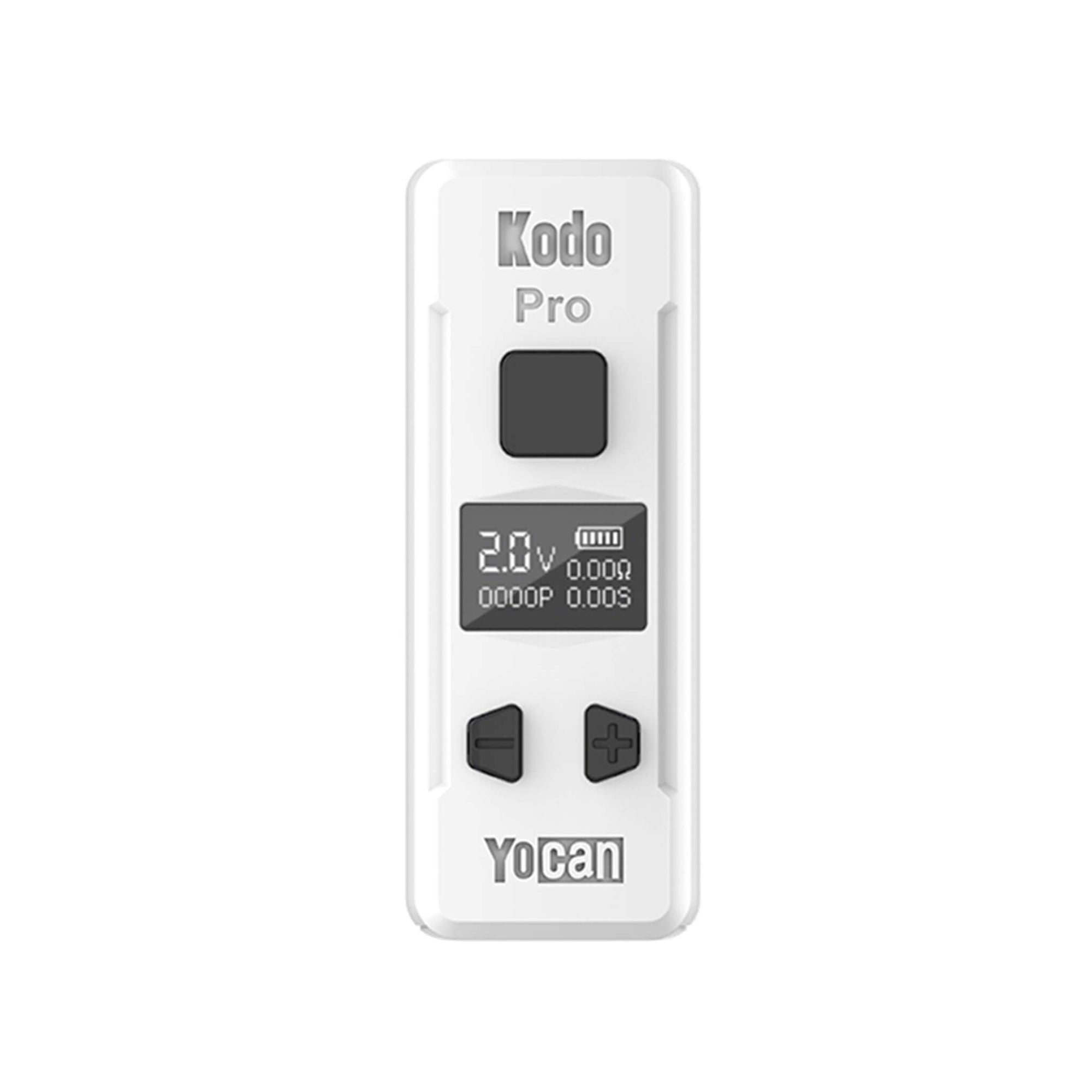 Yocan Kodo Pro 510 Thread Battery | White Color View | the dabbing specialists