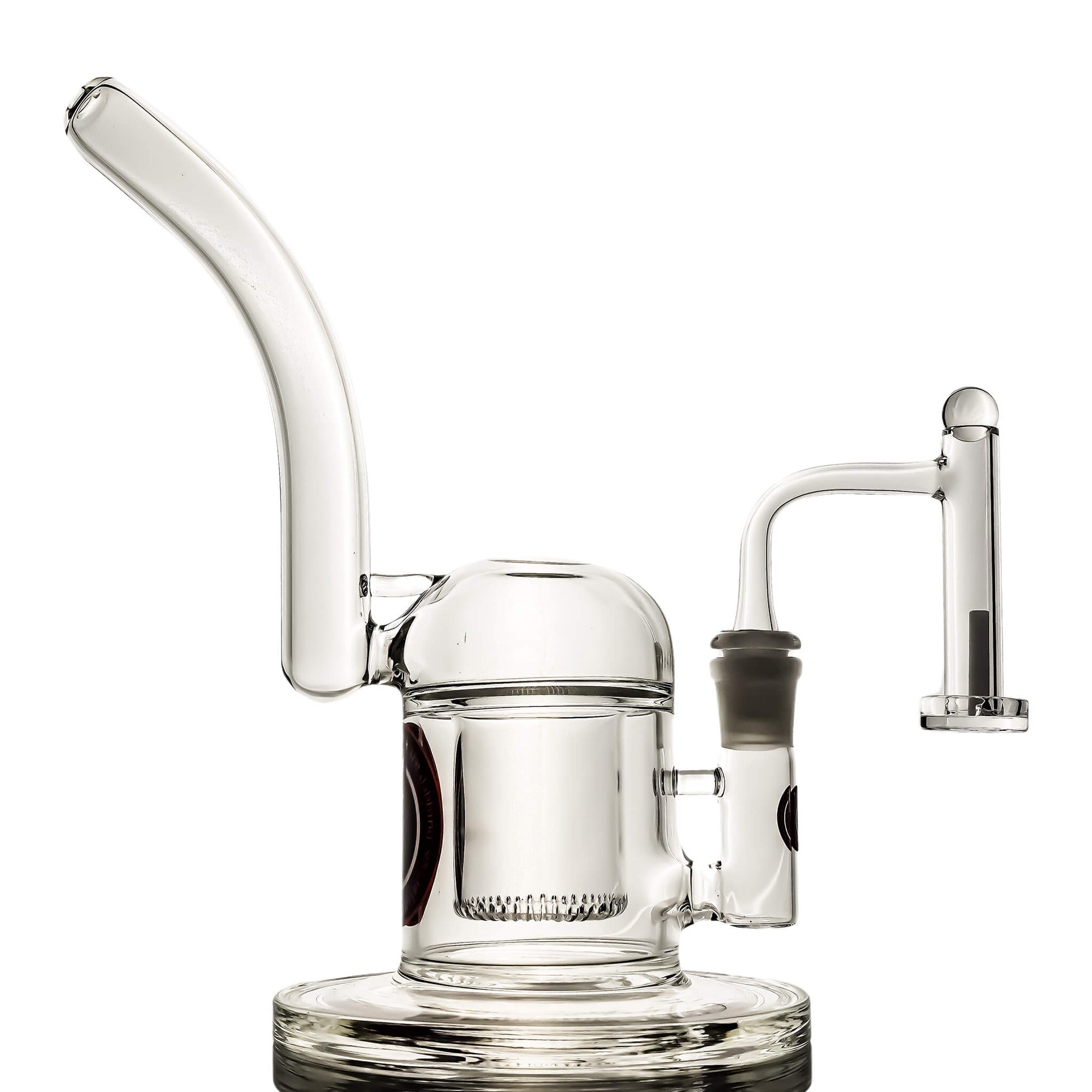 Showerhead Bubbler Control Tower Dab Kit | Complete Dab Kit Profile View | the dabbing specialists