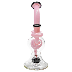 Ball Dab Rig | Pink Front Profile View | the dabbing specialists