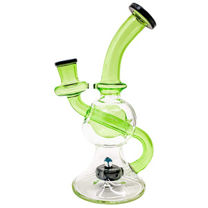 Ball Dab Rig | Green Profile View | the dabbing specialists