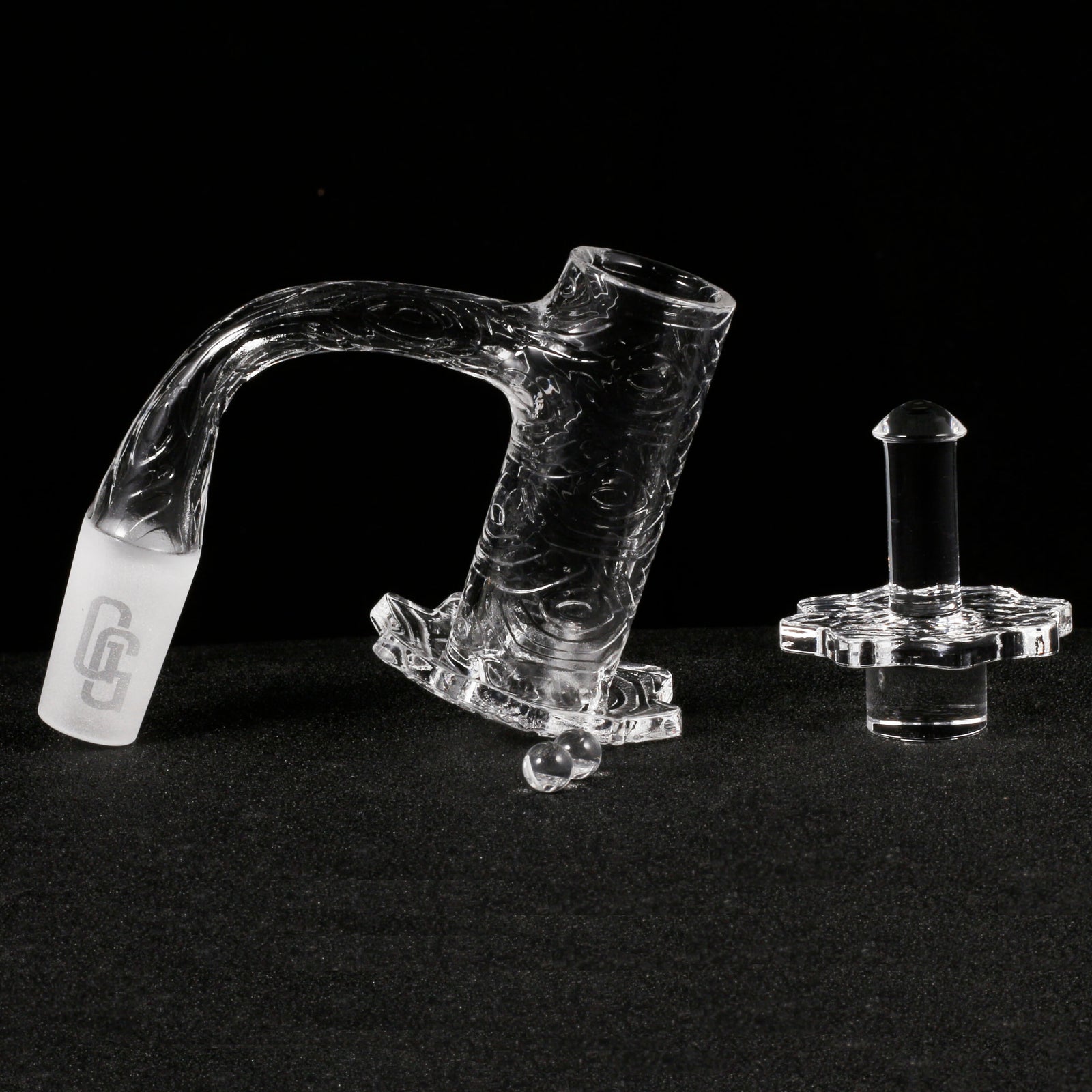 Golden Goat Full Weld Lotus Blender Slurp Kit | Full Kit In Use View | the dabbing specialists