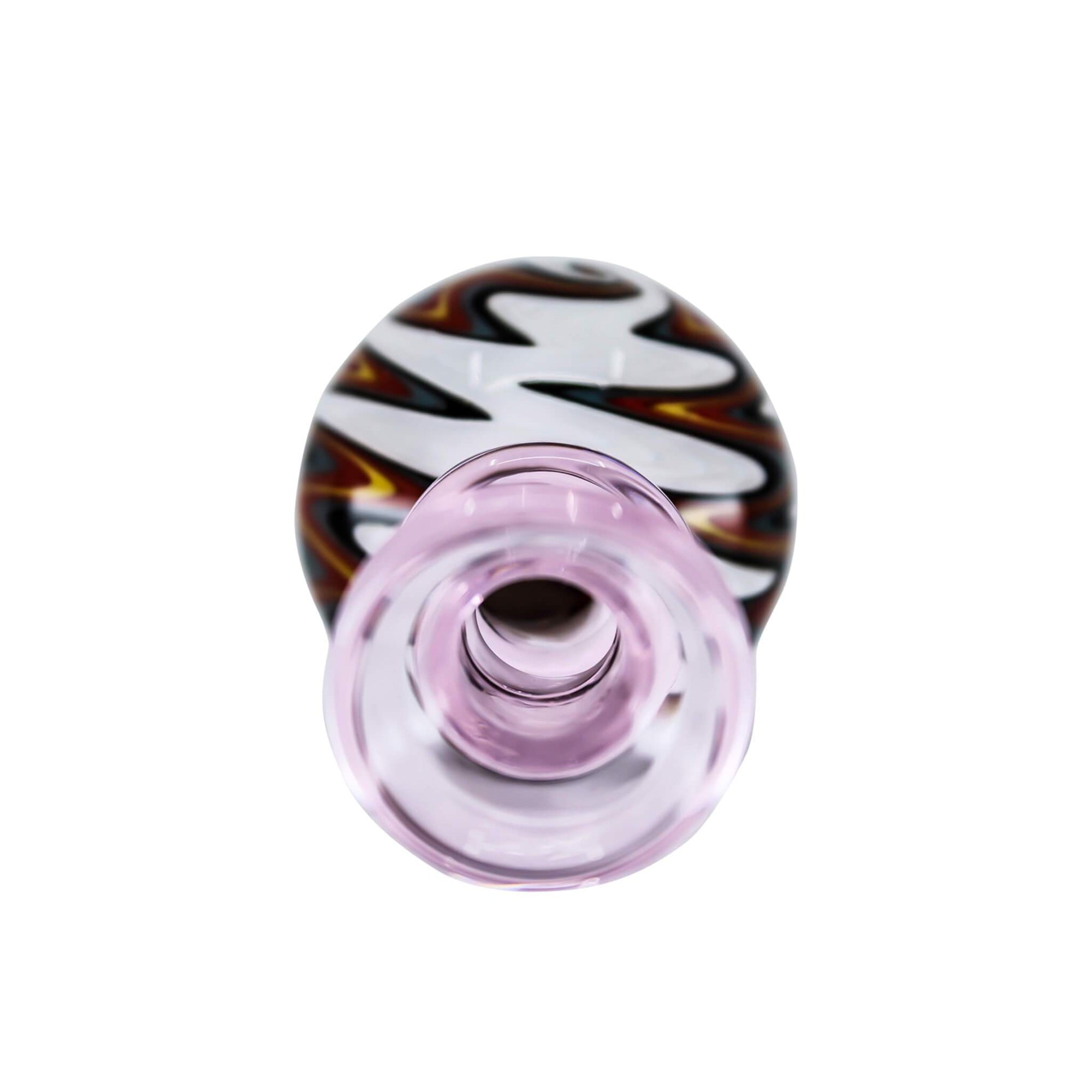 Big-Bore Bubble Carb Cap | Top Down View | the dabbing specialists