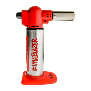 Blazer Big Buddy Torch | Red Reverse Profile View | the dabbing specialists