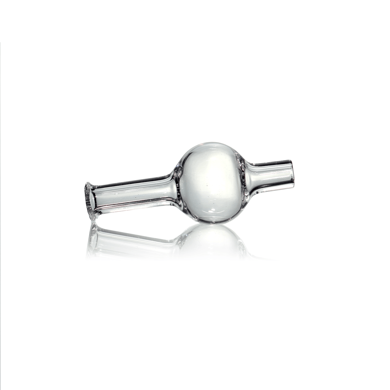 Carb Cap - Banger Bubble, Clear | Profile View | the dabbing specialists