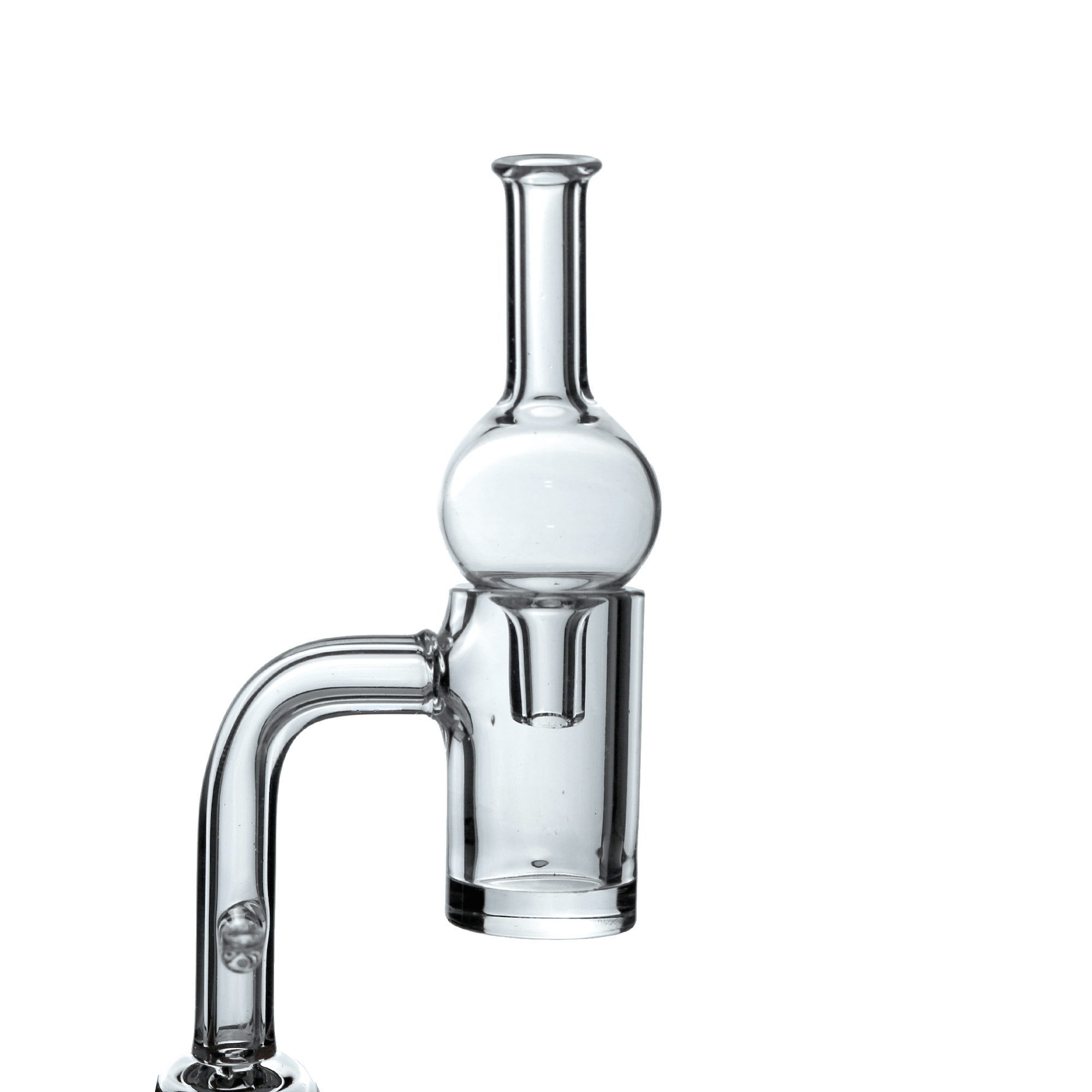 Carb Cap - Banger Bubble, Clear | In Use View On Banger | the dabbing specialists