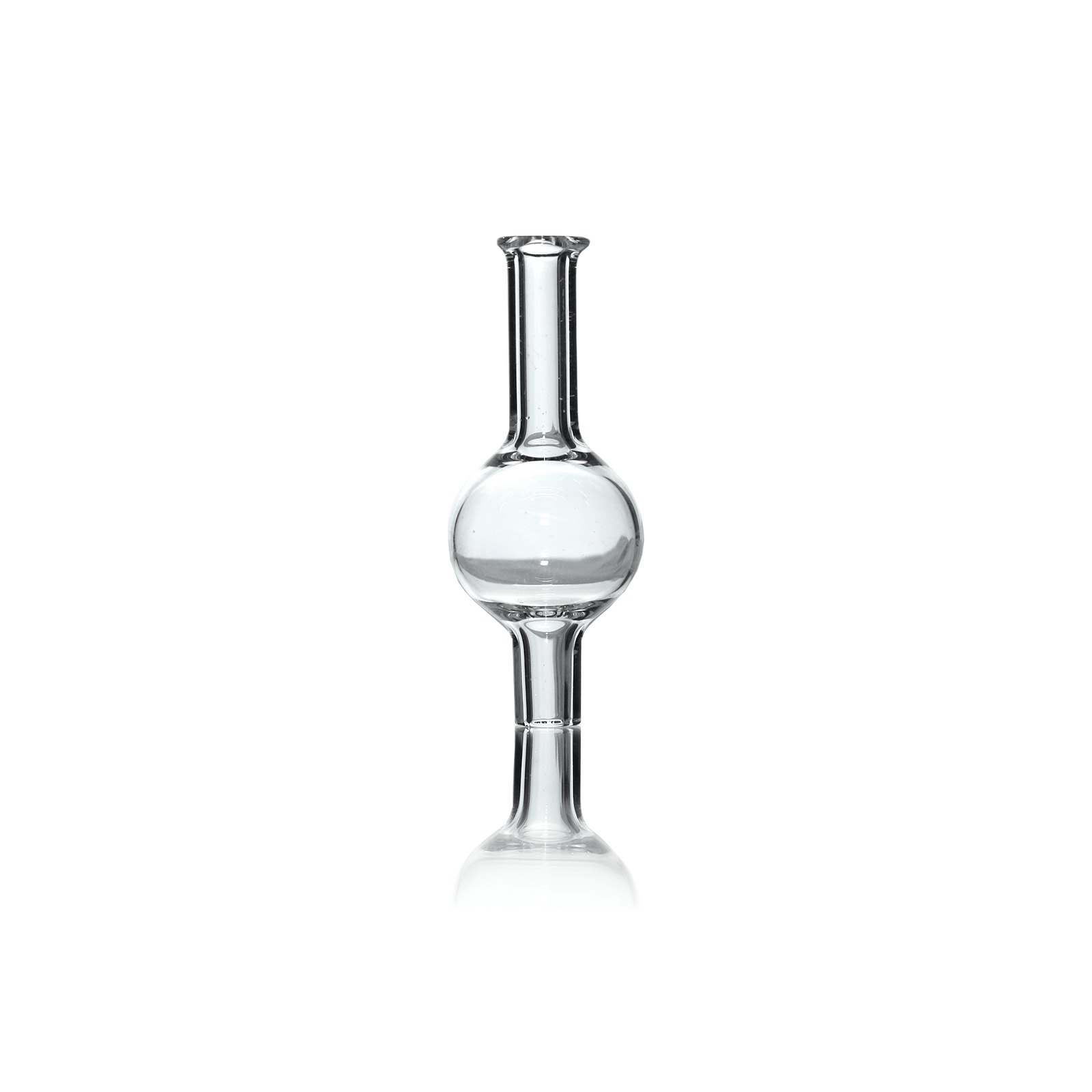 Carb Cap - Banger Bubble, Clear | Profile View | the dabbing specialists