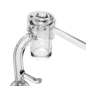 Carb Cap - Banger Cap with Dabber | In Use Capped Banger | the dabbing specialists