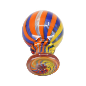 Colorful Bubble Bat Carb Cap | Top View | the dabbing specialists