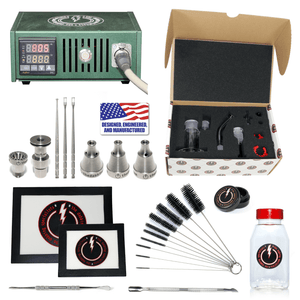 Complete The Dabbing Specialists Dabbing Enail Kit - Deluxe | Green Kit | the dabbing specialists