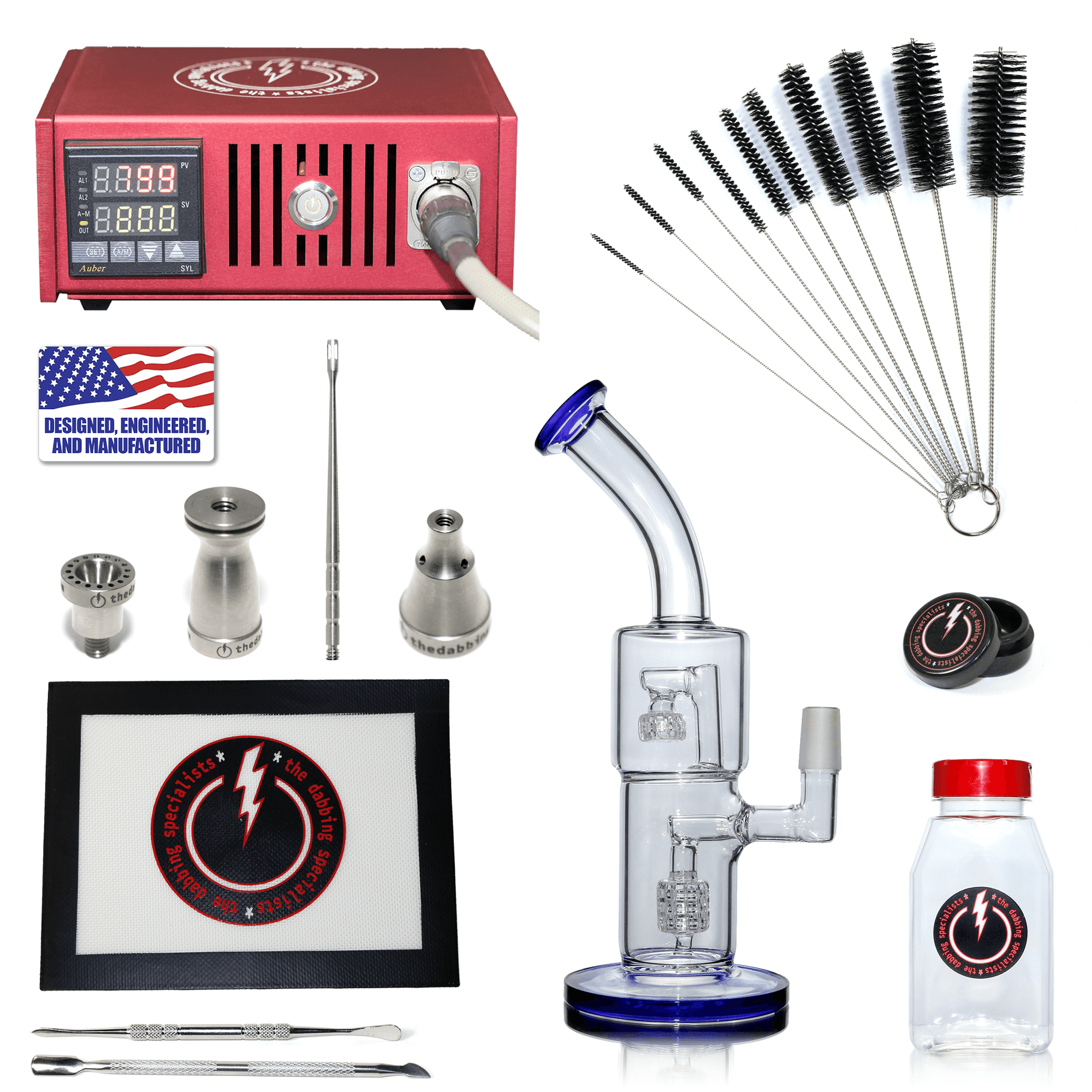Complete The Dabbing Specialists Dabbing Enail Kit - Economy | Red Kit | the dabbing specialists