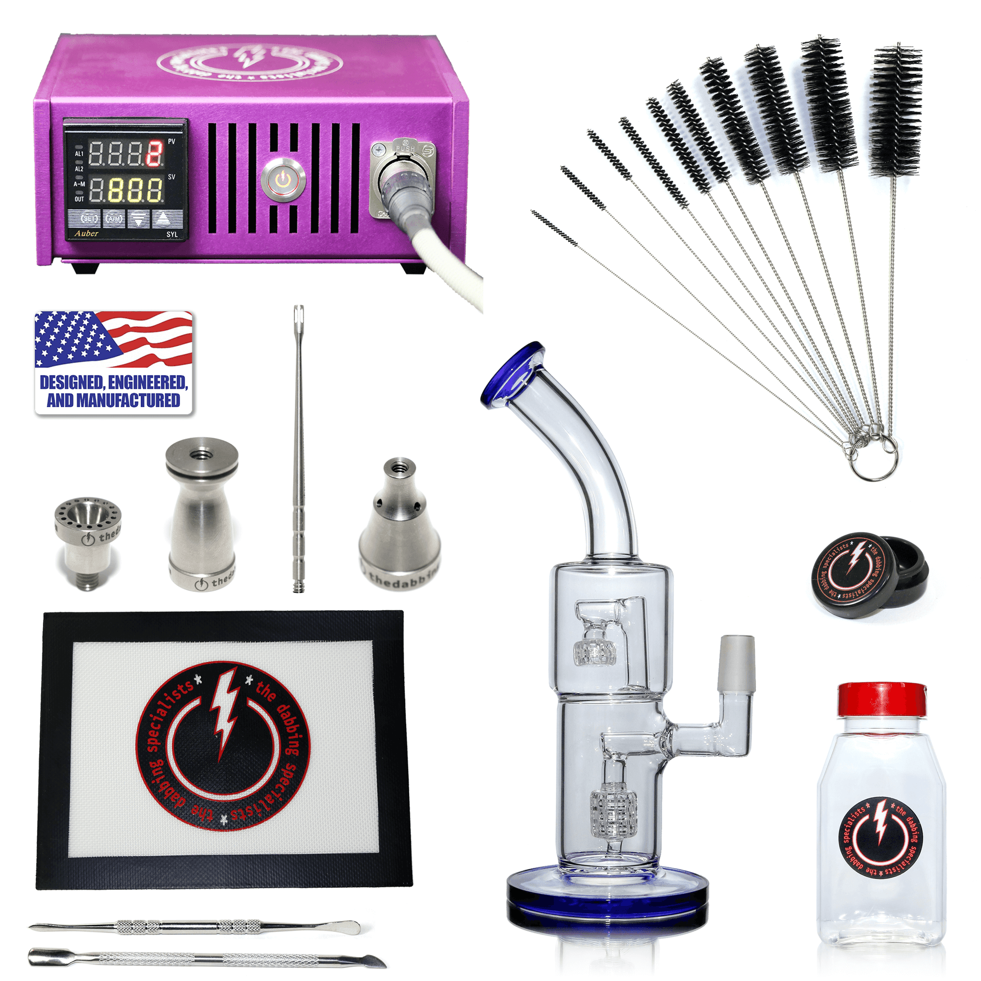 Complete The Dabbing Specialists Dabbing Enail Kit - Economy | Purple Kit | the dabbing specialists