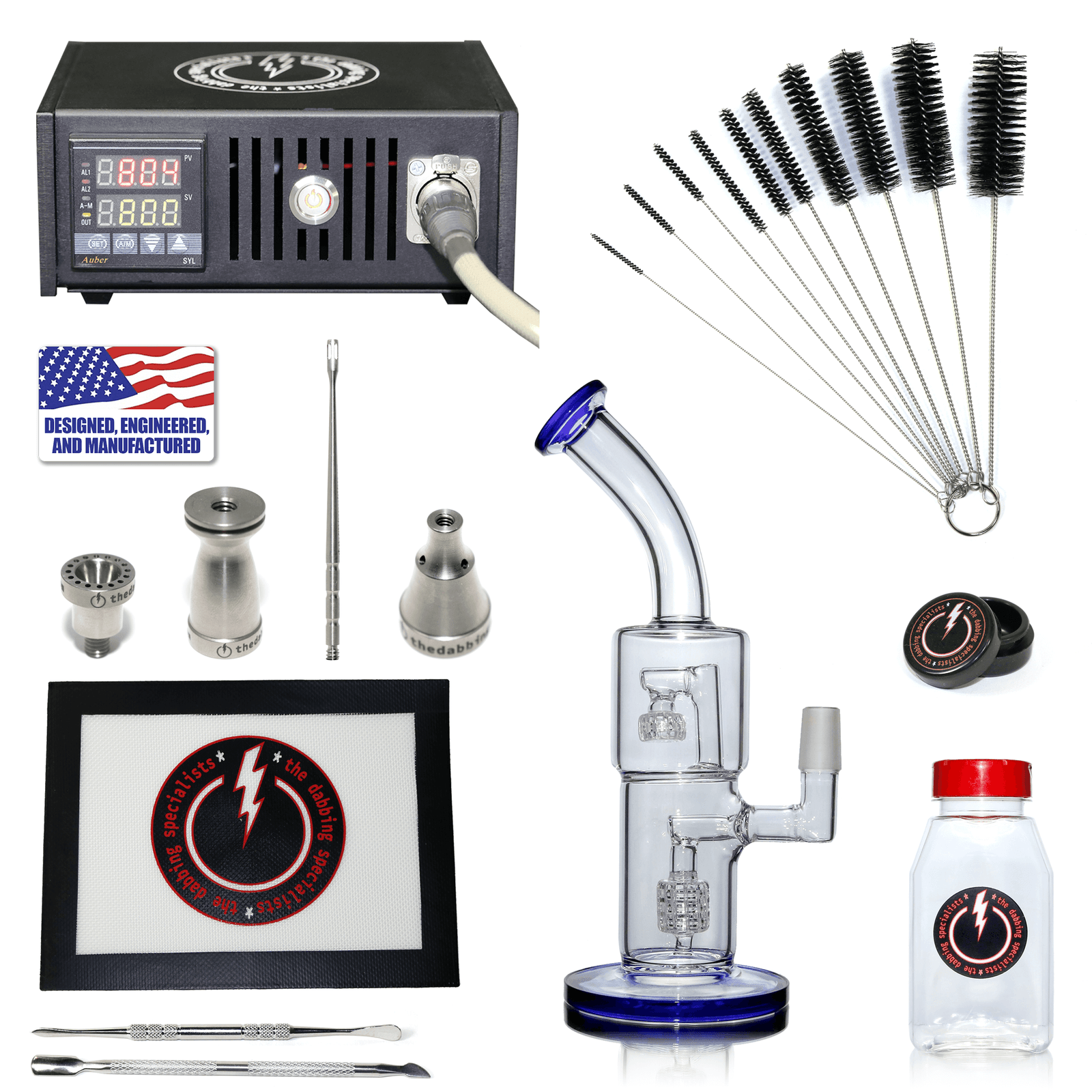 Complete The Dabbing Specialists Dabbing Enail Kit - Economy | Orange Kit | the dabbing specialists