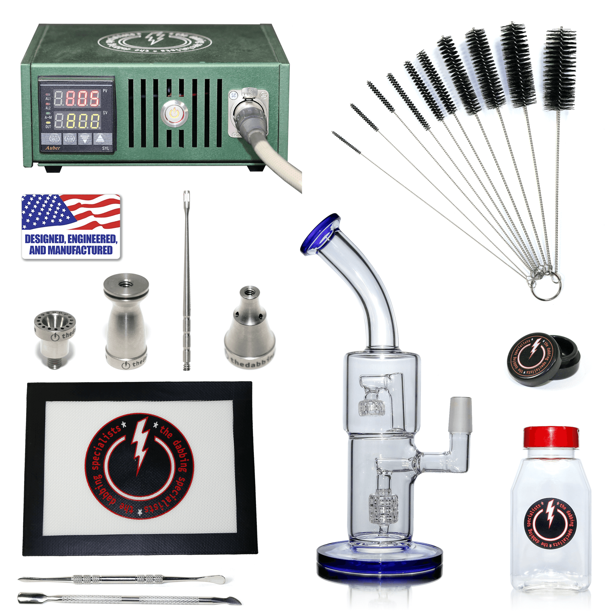 Complete The Dabbing Specialists Dabbing Enail Kit - Economy | Green Kit | the dabbing specialists