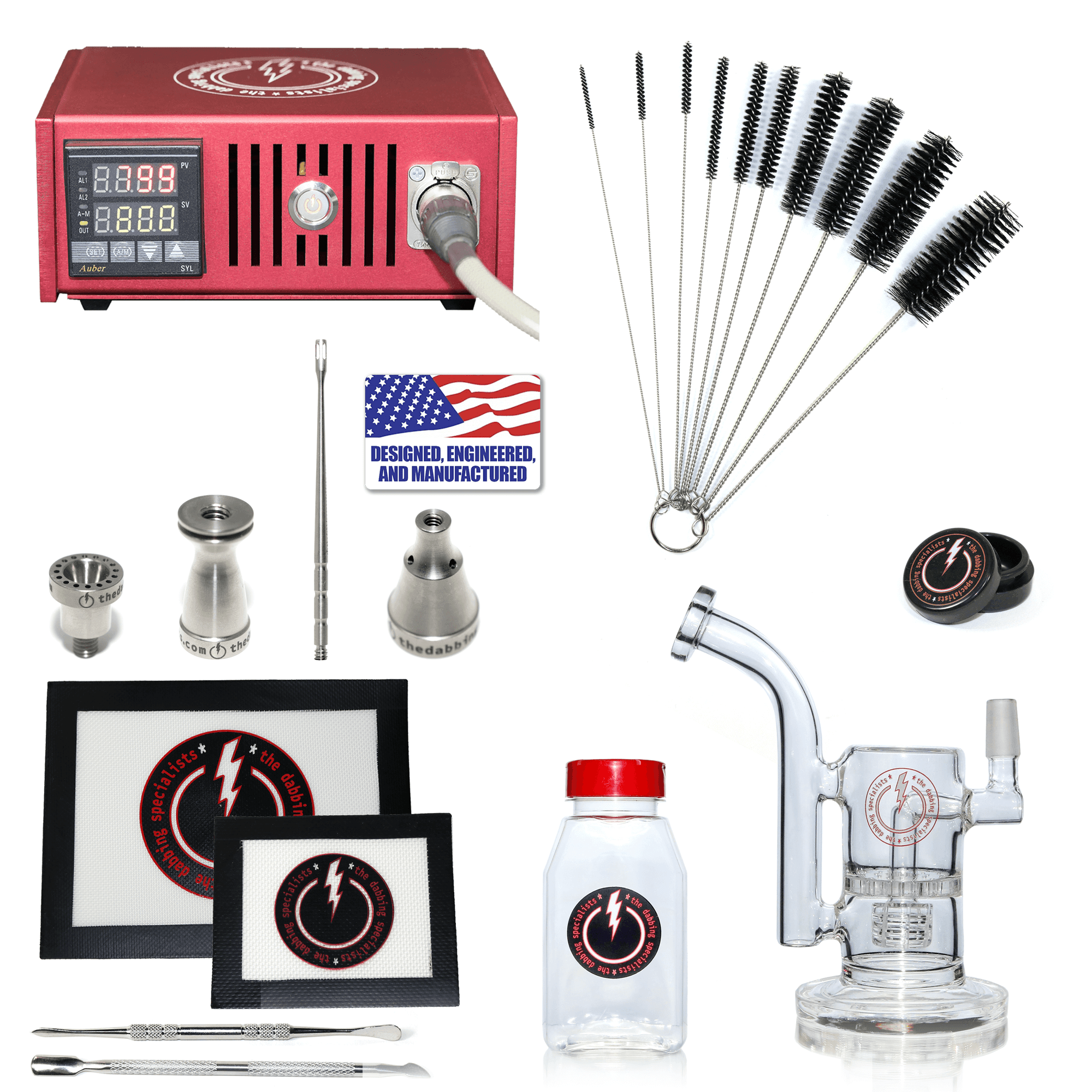 Complete The Dabbing Specialists Dabbing Enail Kit - Intermediate | Red Kit | TDS
