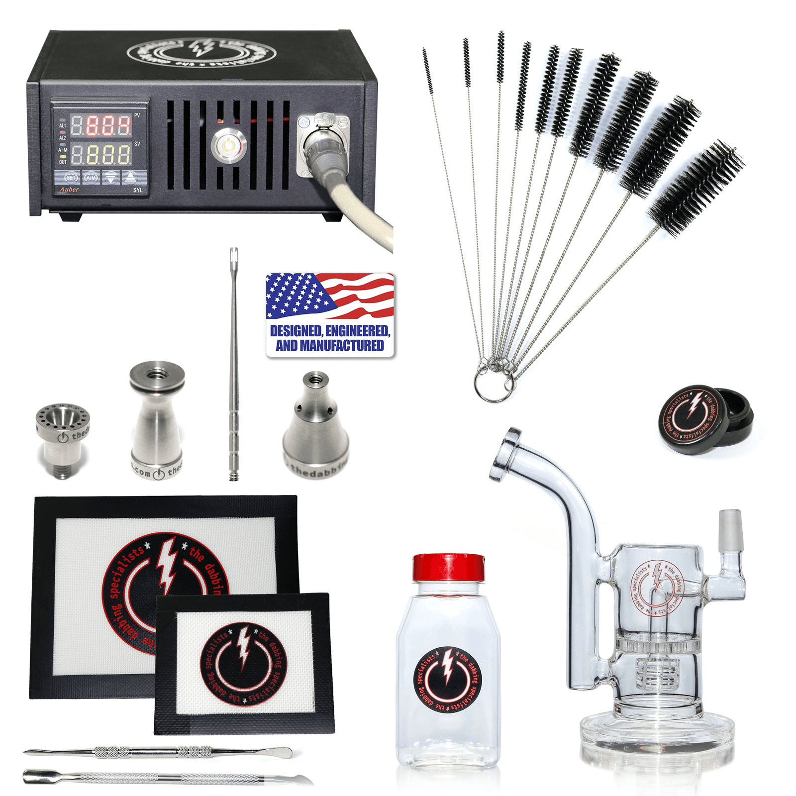Complete The Dabbing Specialists Dabbing Enail Kit - Intermediate | Orange Kit | TDS