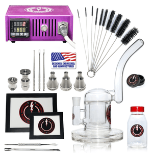 Complete The Dabbing Specialists Dabbing Enail Kit - Professional | Purple Kit | TDS