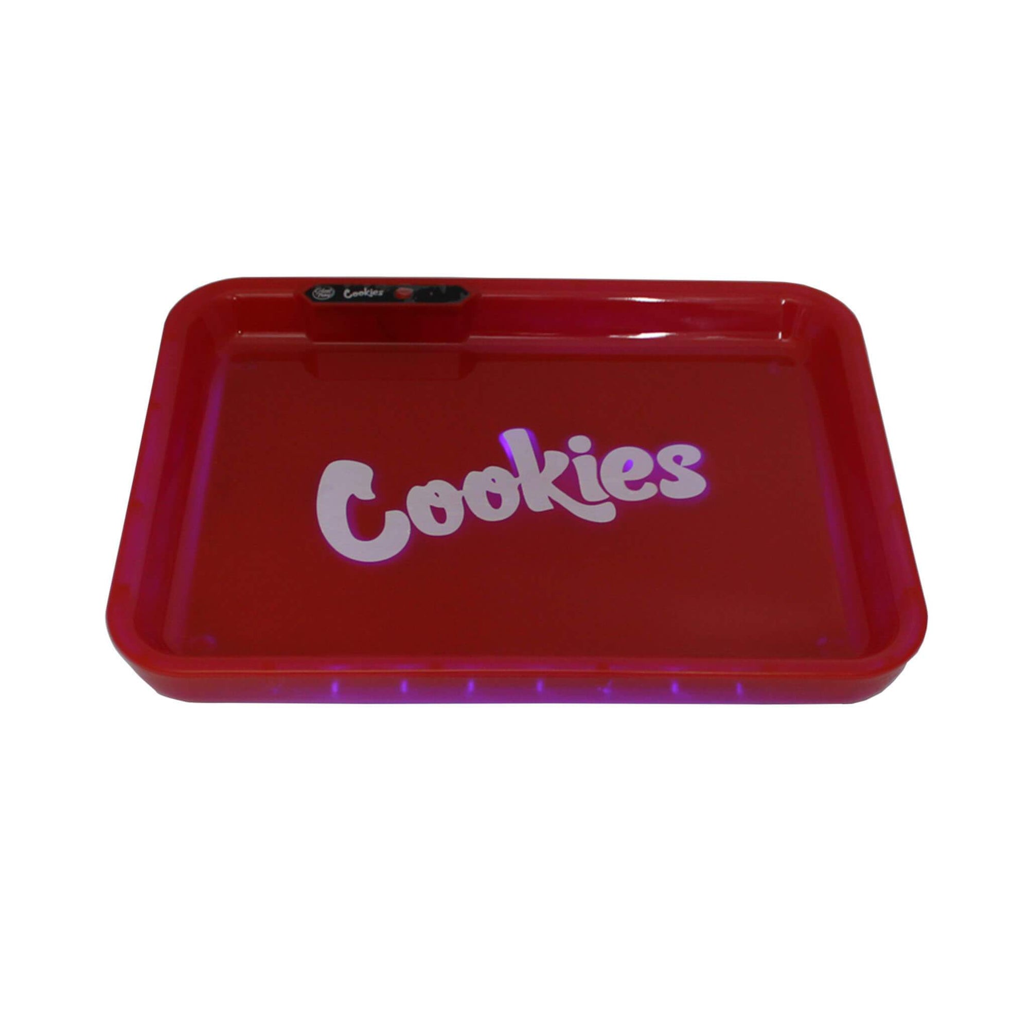 Cookies Glo Tray V3 | Red Tray View | the dabbing specialists