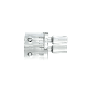 Core Reactor Quartz Banger - Flat Top - Thick Clear Bottom | Prone View | the dabbing specialists