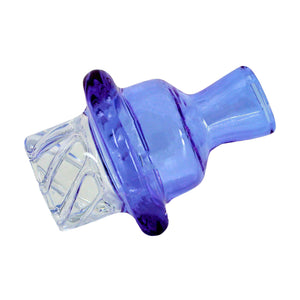 Cyclone Spinner Carb Cap | Blue Angled View | the dabbing specialists