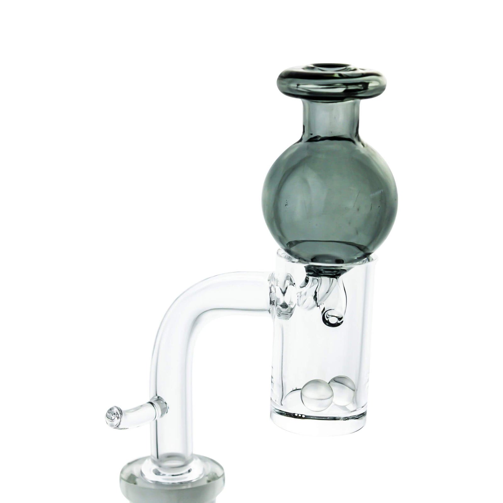 Dual Nozzle Directional Bubble Carb Cap | In Use View | the dabbing specialists