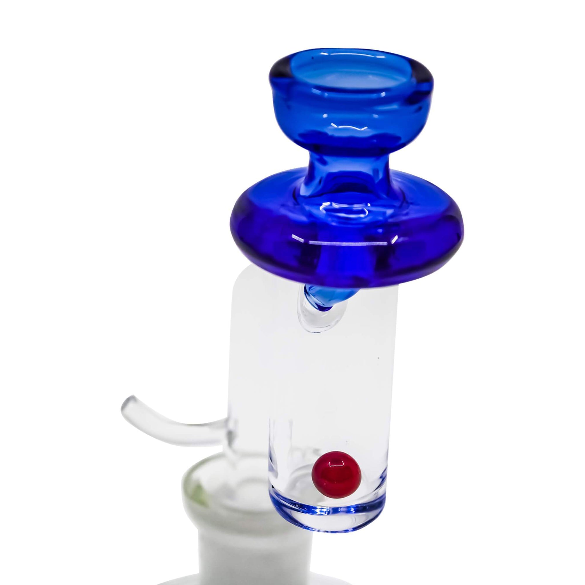 E-Banger Spinner Carb Cap | Blue Close Up View | the dabbing specialists