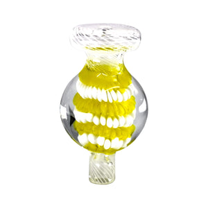 Flower Bubble Carb Cap | Profile View | the dabbing specialists