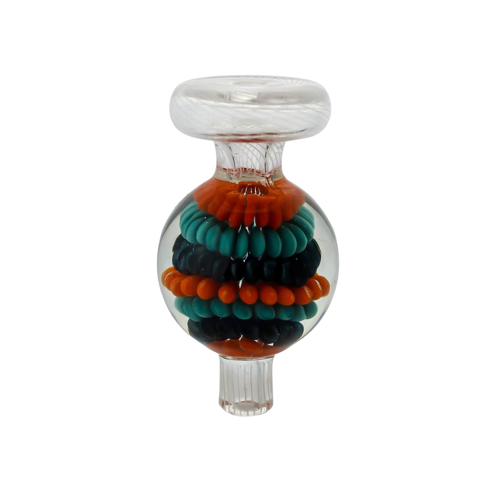 Flower Bubble Carb Cap | Profile View | the dabbing specialists