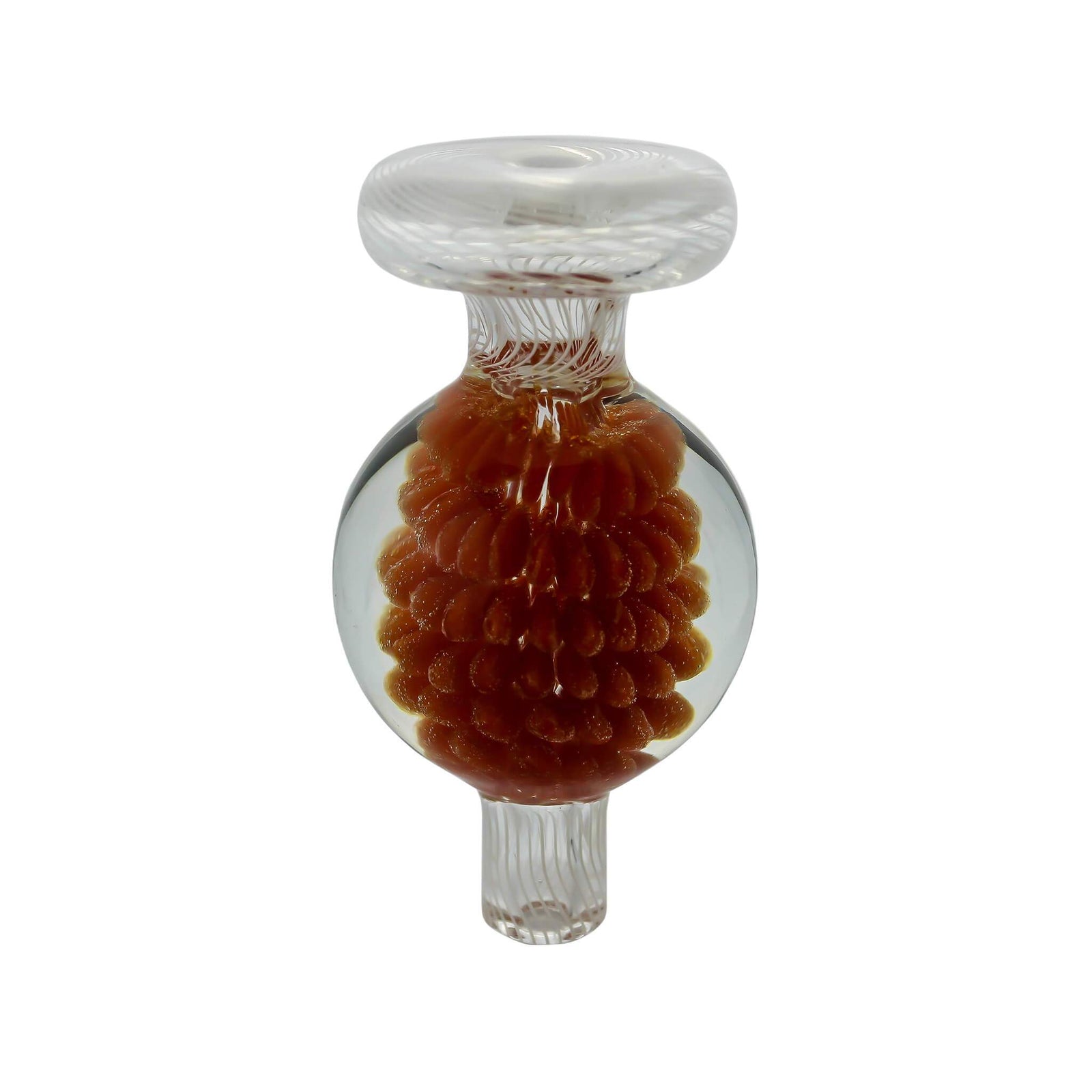 Flower Bubble Carb Cap | Profile View | the dabbing specialists