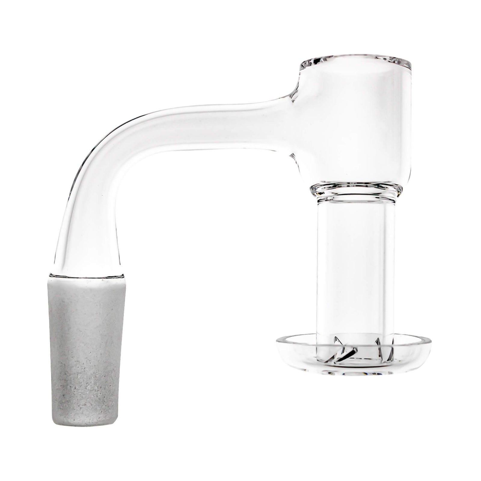 Full Weld Terp Slurper Tall VacTube Banger | 14mm Male Full View | the dabbing specialists