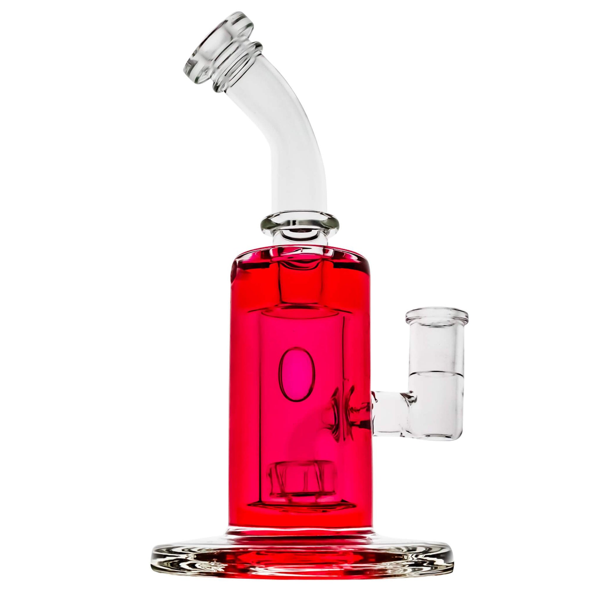 Glycerin Dab Rig | Pink Profile View | the dabbing specialists