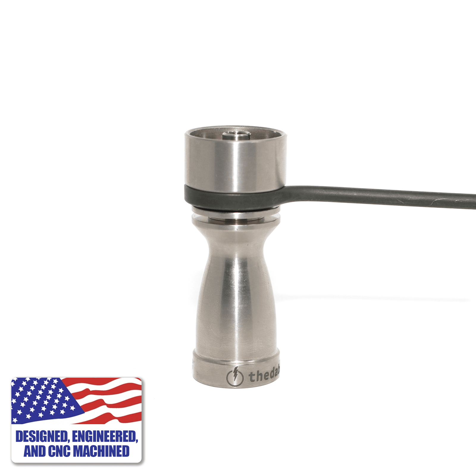 Hybrid Titanium Nail Dab Kit - 14mm/18mm Female | With Coil Profile View | the dabbing specialists