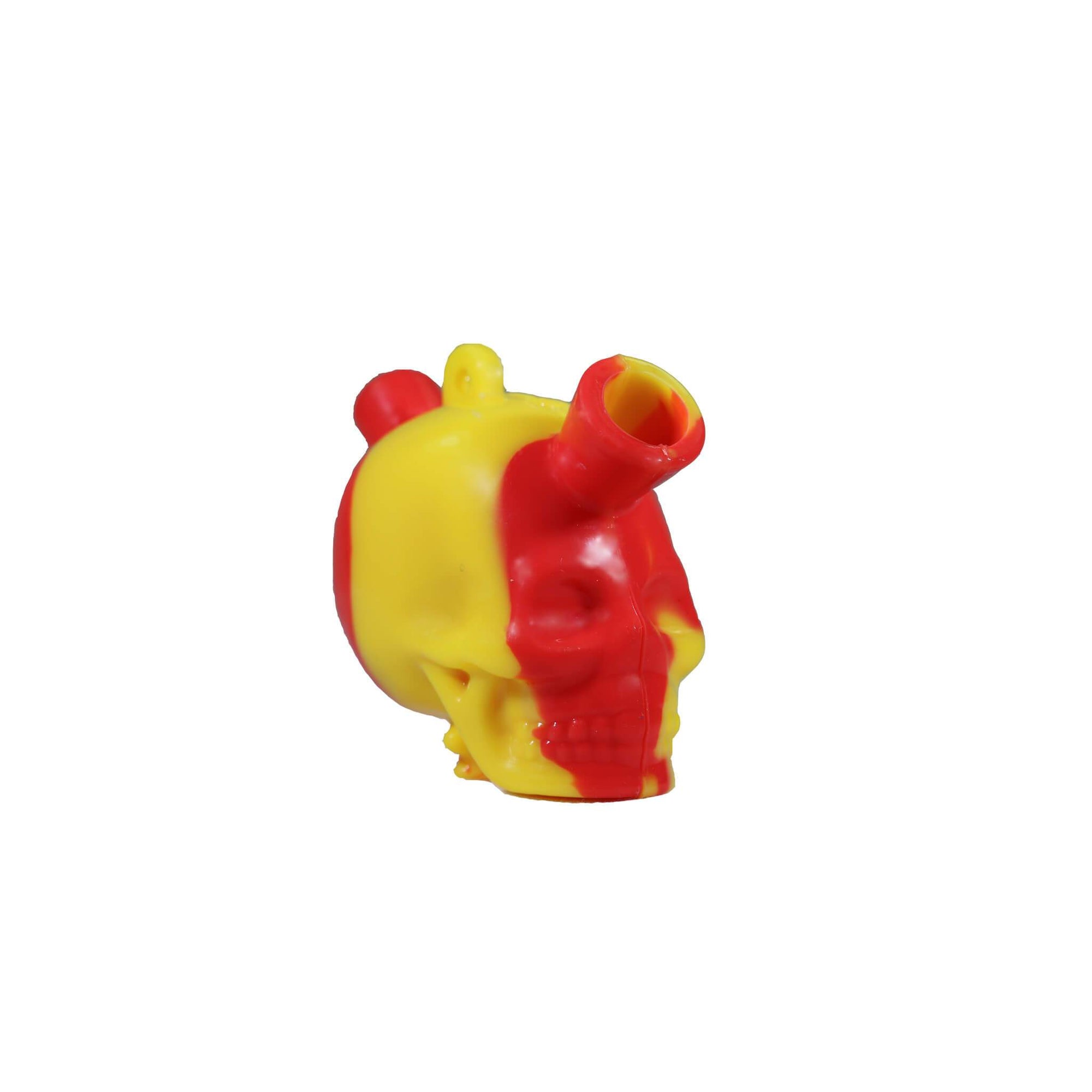 Mini Skeleton Spliff Holder | Red-Yellow | the dabbing specialists