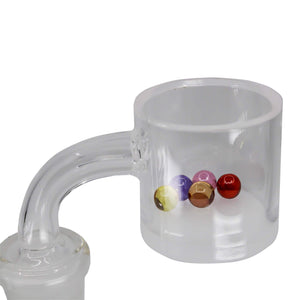 Multicolor Terp Ball Dab Pearls | Six Color Choices In Banger View | the dabbing specialists