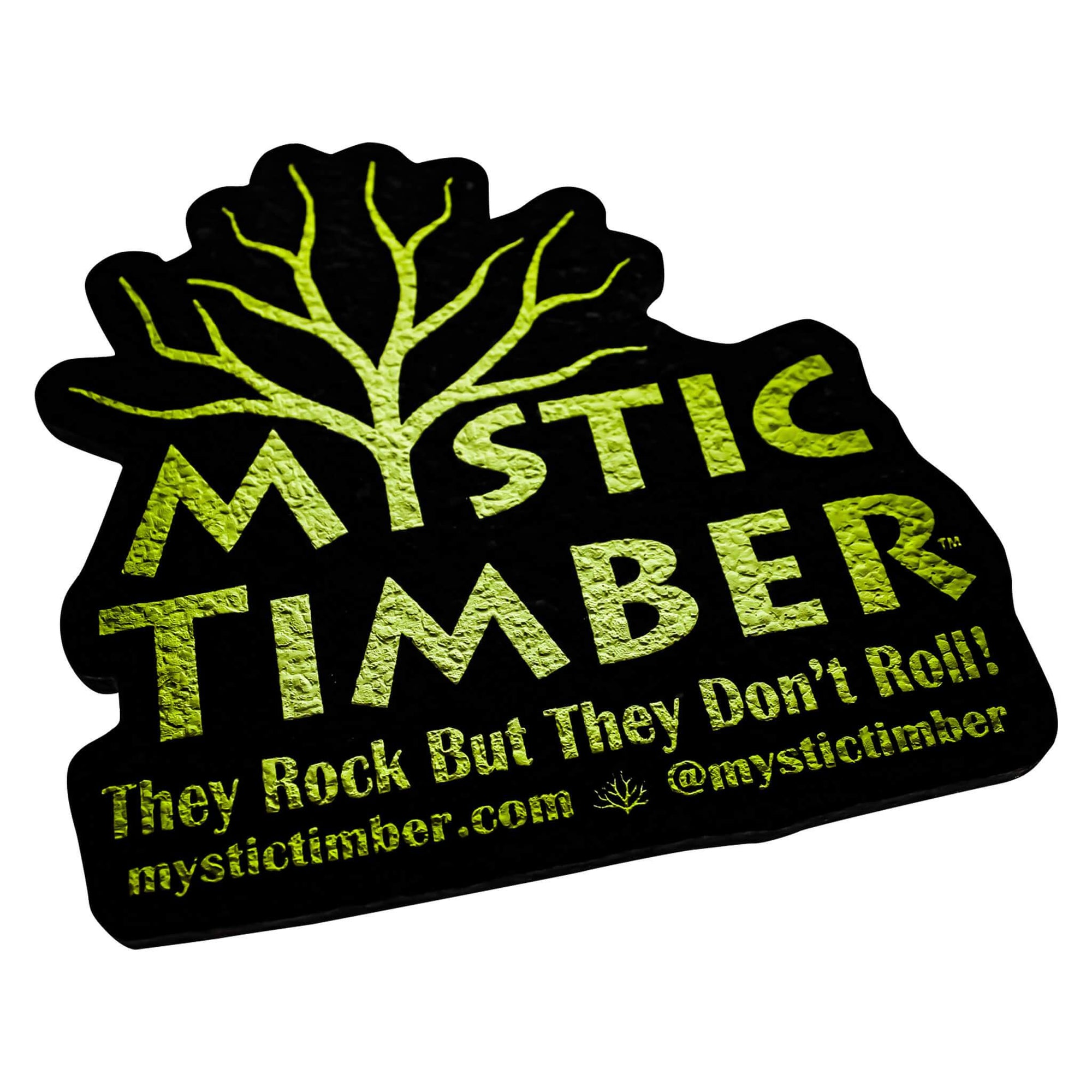 Mystic Timber Moodmat | Angled Top Down View | the dabbing specialists