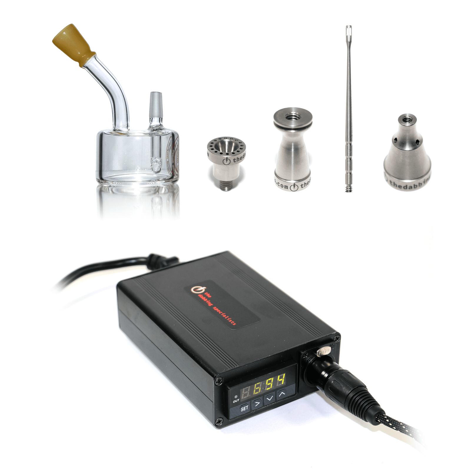 Portable Mini Enail Dabbing Kit #1 | Whole Kit View | the dabbing specialists