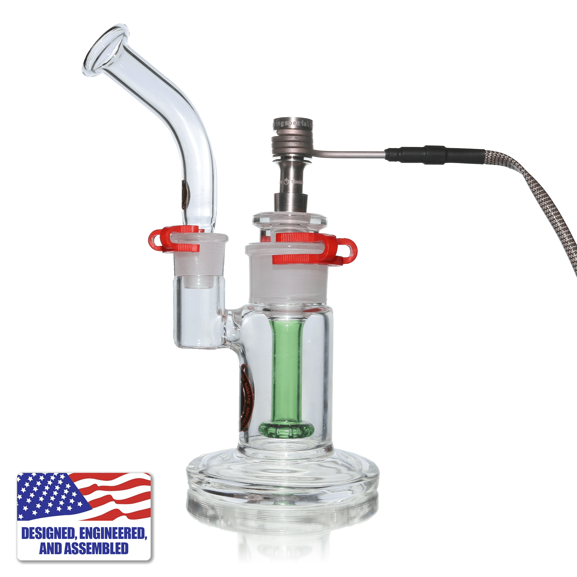 Portable Mini Enail Dabbing Kit #2 | Dab Rig In Use View | the dabbing specialists